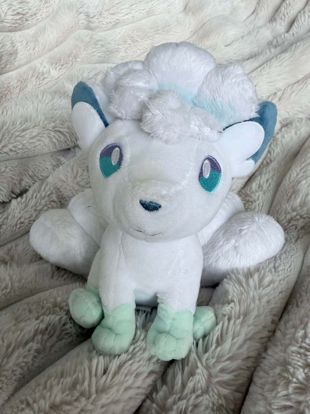 San-ei pocket monster Pokémon All Star Collection Alolan Vulpix Plush 8" (SX101-
